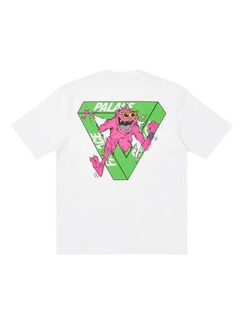 PALACE PALACE x M-Zone Crossover Small Tri-Ferg Pattern Short Sleeve Unisex White P20TS087