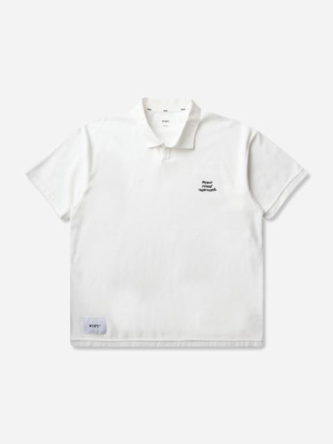 WTAPS Men's Dup 03 Polo Shirt White