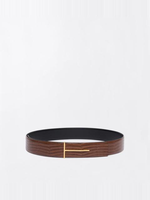TOM FORD PRINTED TEJUS REVERSIBLE SLIM T BELT