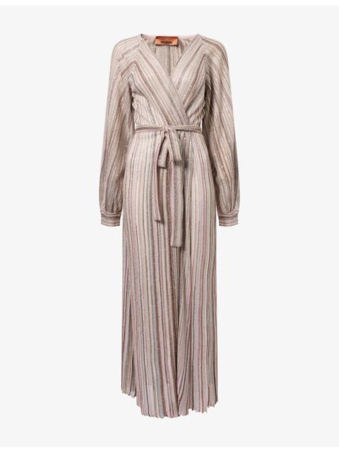 Missoni Belted Sequin Woven Long Cardigan