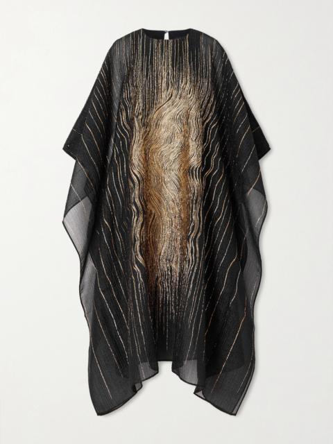 Taller Marmo Venice Fil Coupé Silk-blend Kaftan