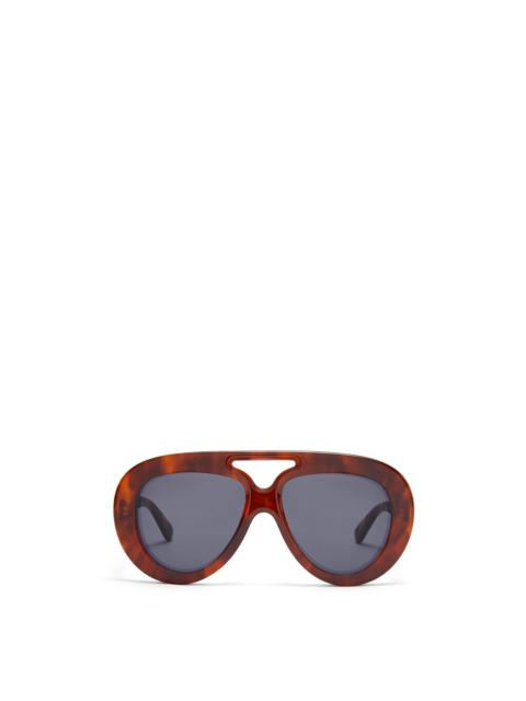 Loewe Round Spoiler Aviator sunglasses