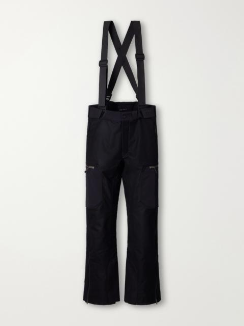 SEASE Trace 2.0 Shell-Trimmed Coated Wool and Cashmere-Blend Twill Padded Ski Pants