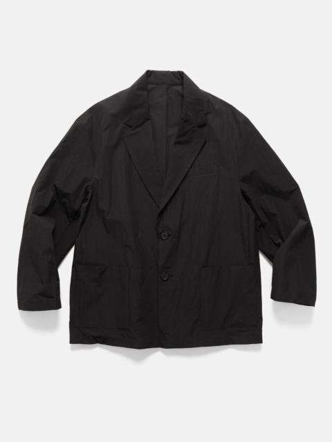 ssstein Windproof Nylon Single Breasted Jacket Black