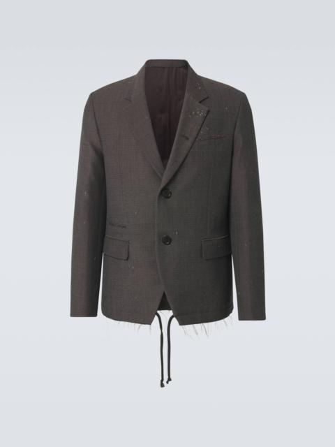 UNDERCOVER Embroidered blazer