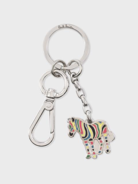 Paul Smith Multi-Colored 'Zebra' Keyring