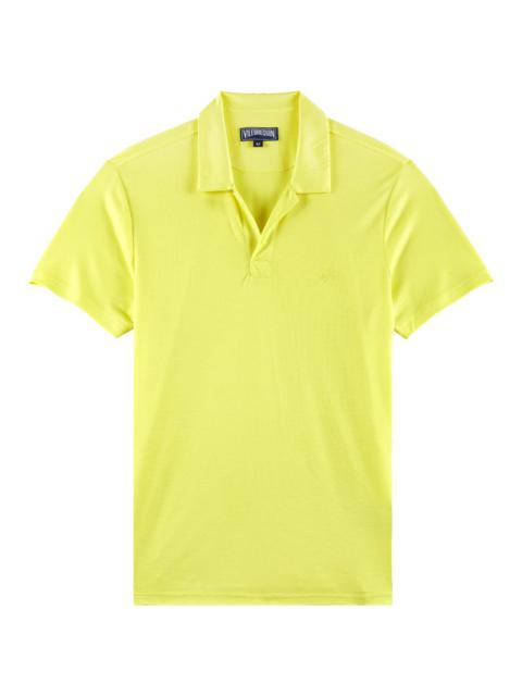 Vilebrequin Men Tencel Polo Shirt Solid