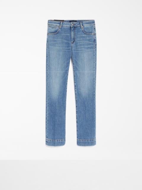 Max Mara MESSICO Low-rise mini flare jeans