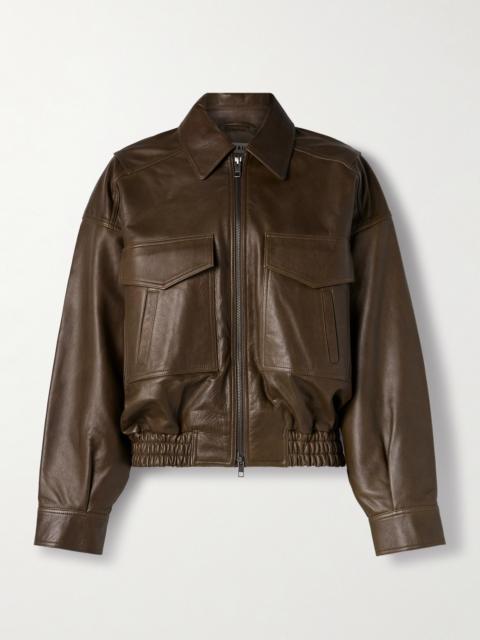 STAUD Eugene Leather Jacket