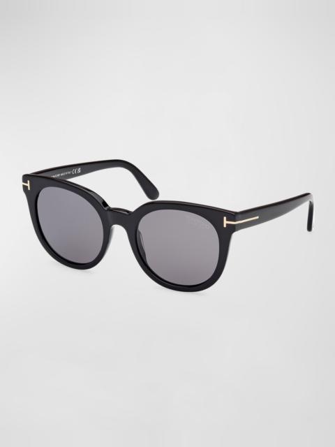 TOM FORD Moira Acetate Butterfly Sunglasses