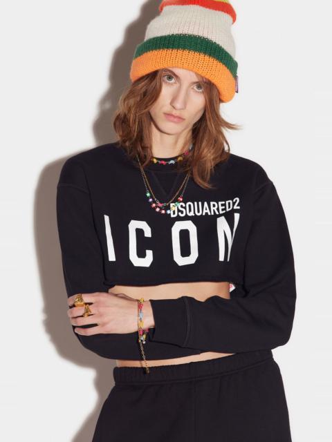 BE ICON COOL CROPPED SWEATER