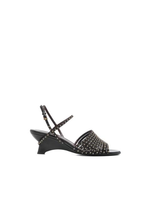 KHAITE studded strappy sandals