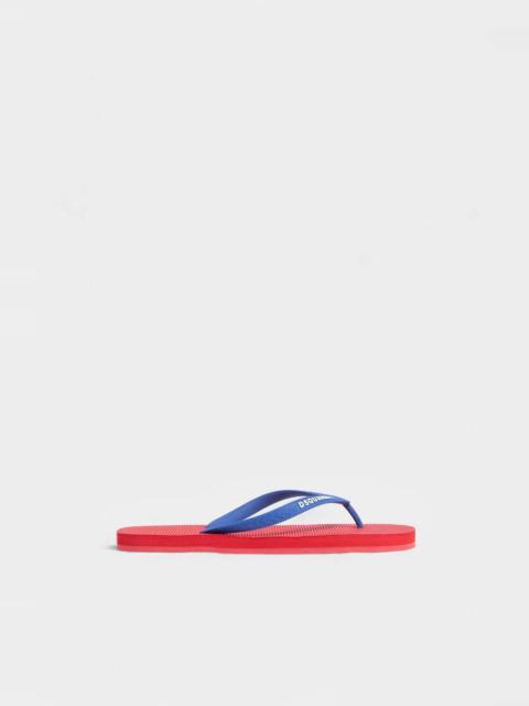 DSQUARED2 DSQUARED2 LOGO FLIP FLOPS