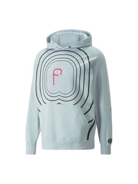 PUMA PUMA x PRONOUNCE Crossover Casual Sports Breathable Long Sleeves Couple Style Light Blue 534031-73