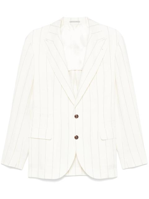 Brunello Cucinelli Striped Blazer