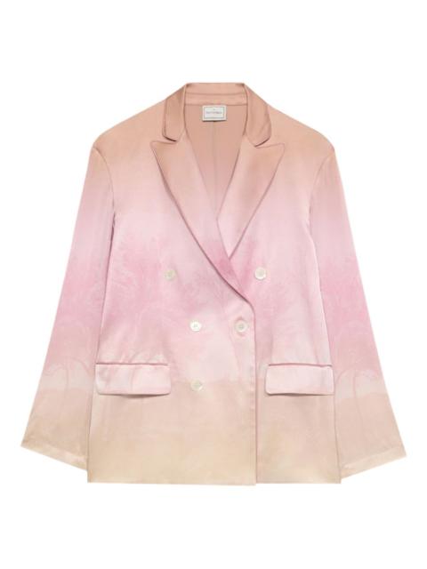 Pierre-Louis Mascia ombré-effect double-breasted jacket
