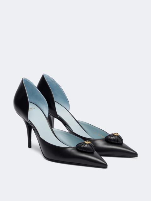 Valentino Cœur Royal leather pumps