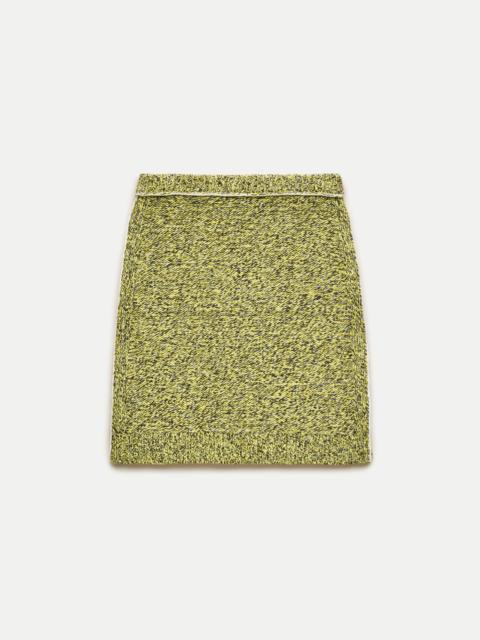 ECKHAUS LATTA Eckhaus Latta x J.Crew marled sweater-skirt