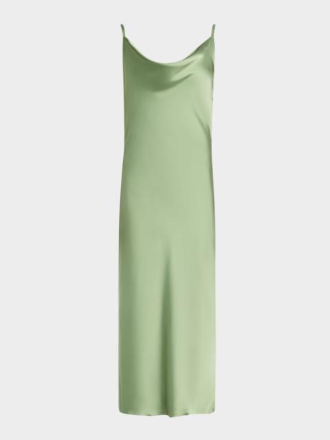 NORMA KAMALI Maria Satin Slip Dress