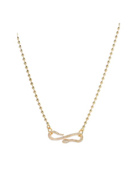 CRYSTAL HAZE Year Of The Snake necklace