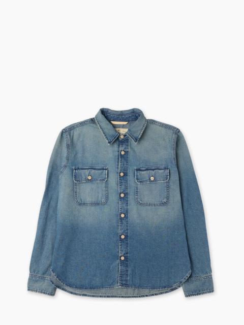 Rogue Territory ROGUE TERRITORY FIELD SHIRT WASHED OUT INDIGO
