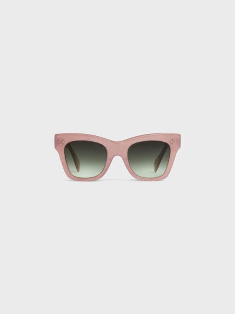 CELINE Cat Eye S004 Sunglasses in Acetate