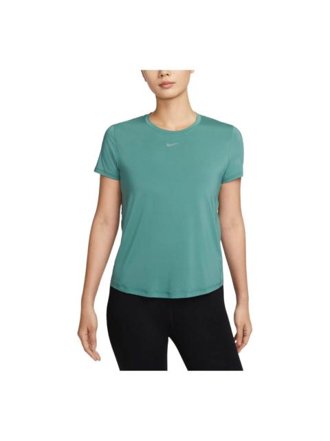 (WMNS) Nike One Classic Dri-FIT T-shirt Asia Sizing 'Green' FN2799-361