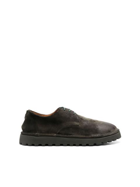 Zucca Zeppa suede Derby shoes