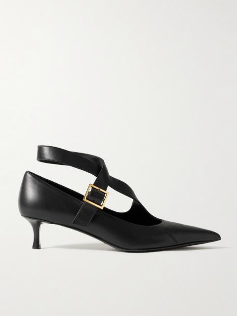 KHAITE Sloan Leather Pumps