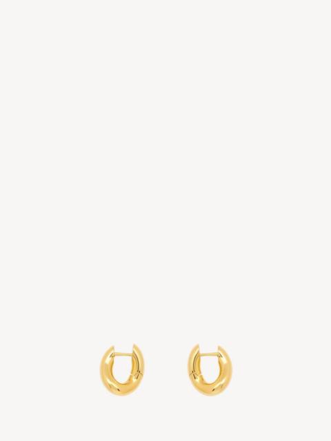 BALENCIAGA Women's Loop Xxs Earrings in Gold