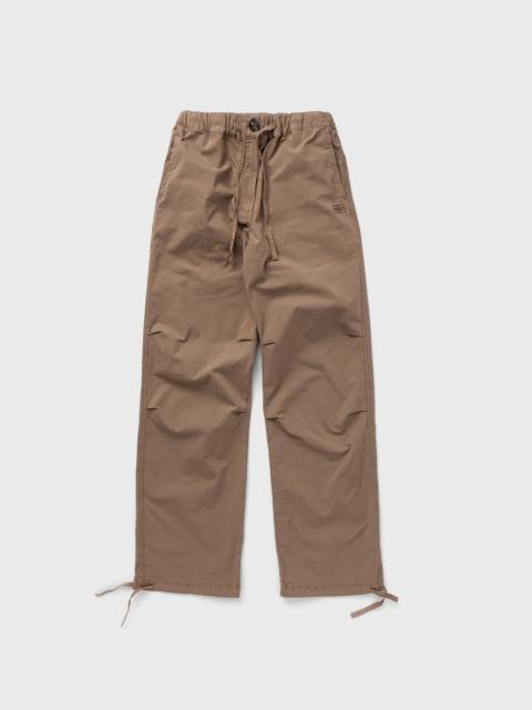 GANNI Washed Cotton Canvas Draw String Pants