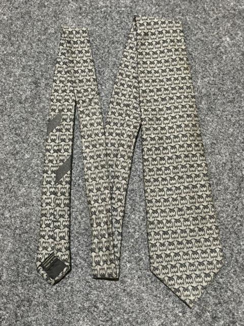 FERRAGAMO Vintage 90s Salvatore Ferragamo 100% Lambswool Owl Print