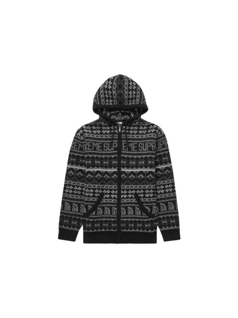 Supreme Supreme The North Face Zip Up Hooded Sweater Black