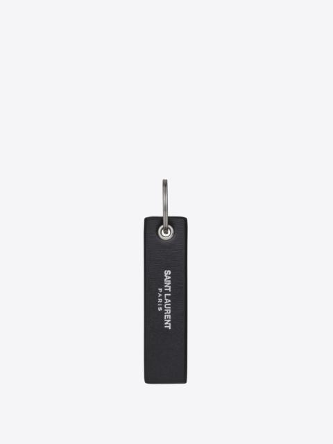 SAINT LAURENT saint laurent leather keyring