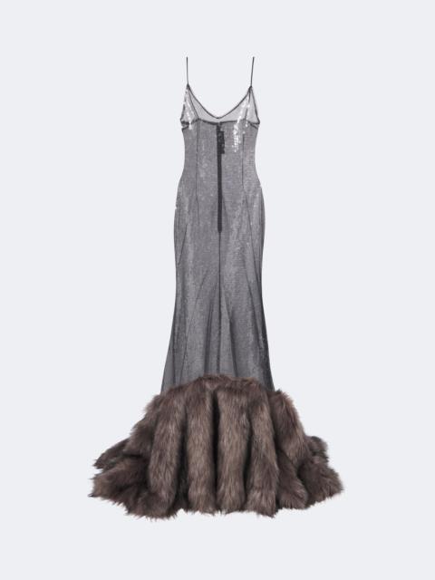 David Koma Sequined gown