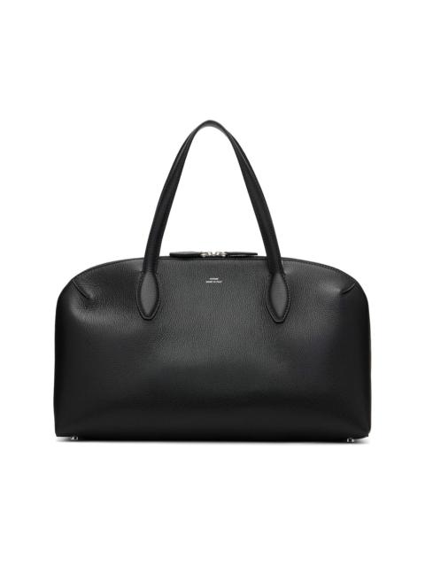 TOTEME Black Medium Grained-Leather Day Tote