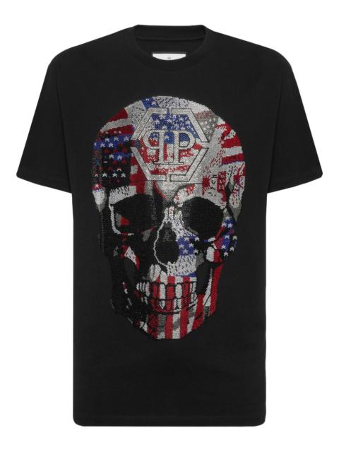 PHILIPP PLEIN graphic-skull T-shirt