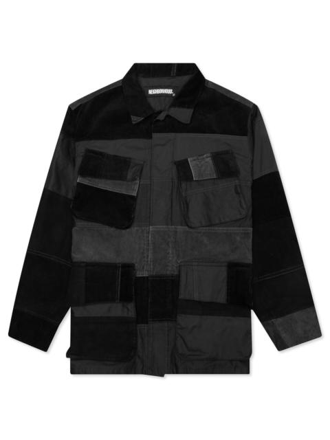 NEIGHBORHOOD NEIGHBORHOOD FATIGUE CE-JACKET - BLACK