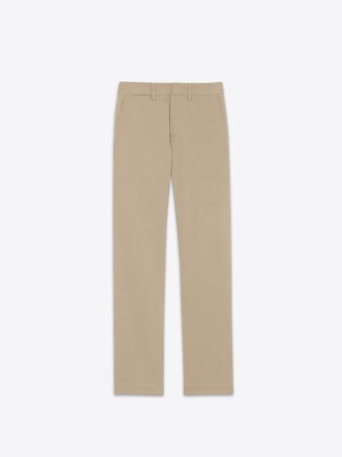 SAINT LAURENT chino pants in stretch cotton