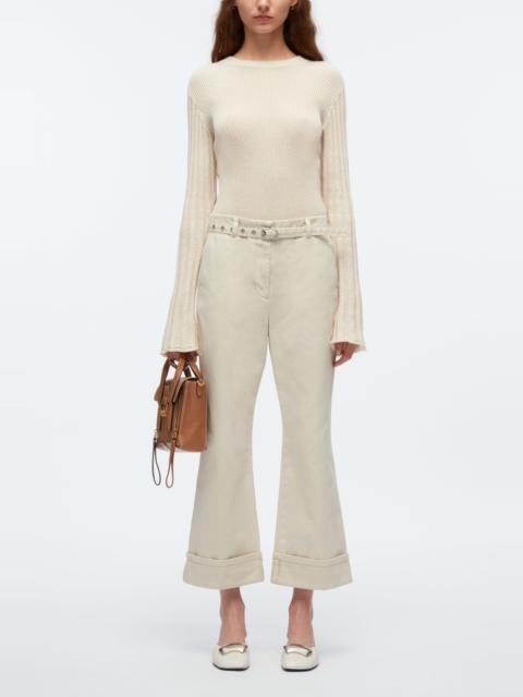 3.1 Phillip Lim Traveling Rib Knit Pullover