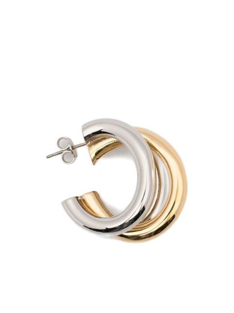 rabanne Triple Hoop earrings