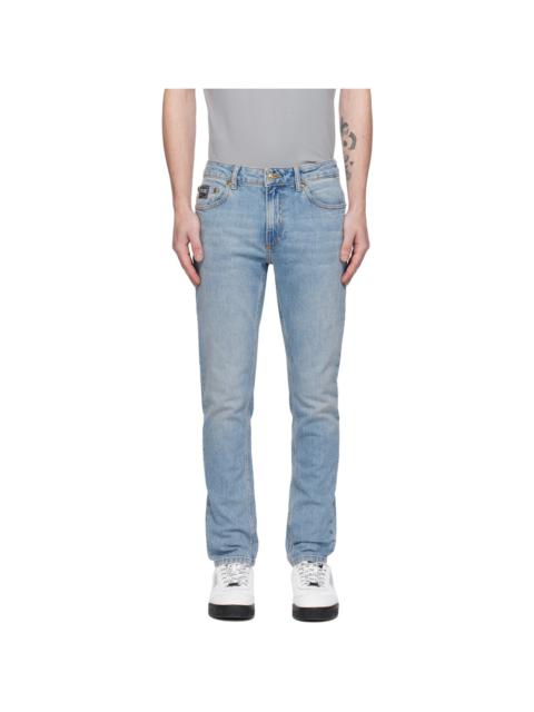 Blue Narrow Dundee Jeans