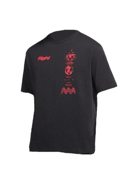 Jordan Air Jordan Flight Heritage 85 T-Shirt 'Black Red' DV3076-045