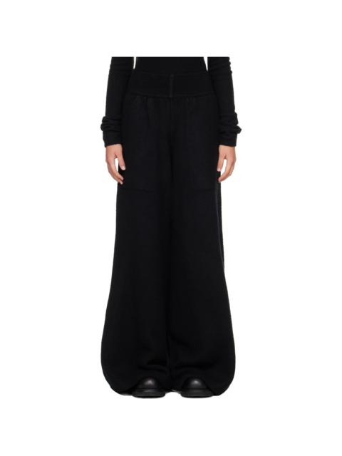 Rick Owens Black Tower Loose Lounge Pants