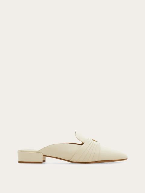 FERRAGAMO Gancini ornament mule