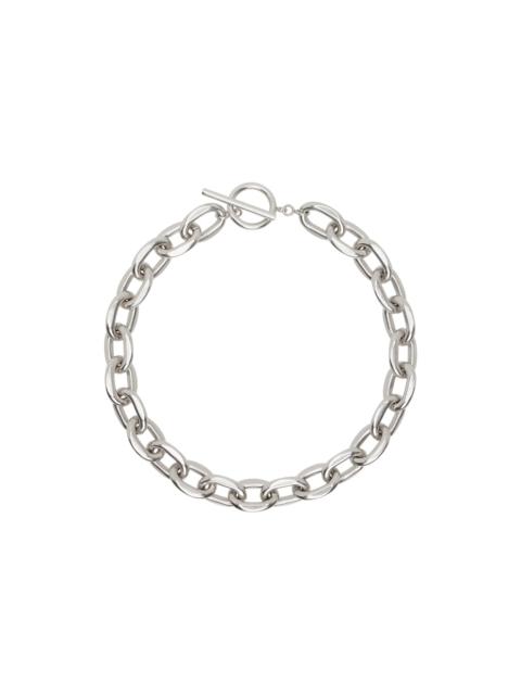 Isabel Marant Silver Your Life Man Necklace