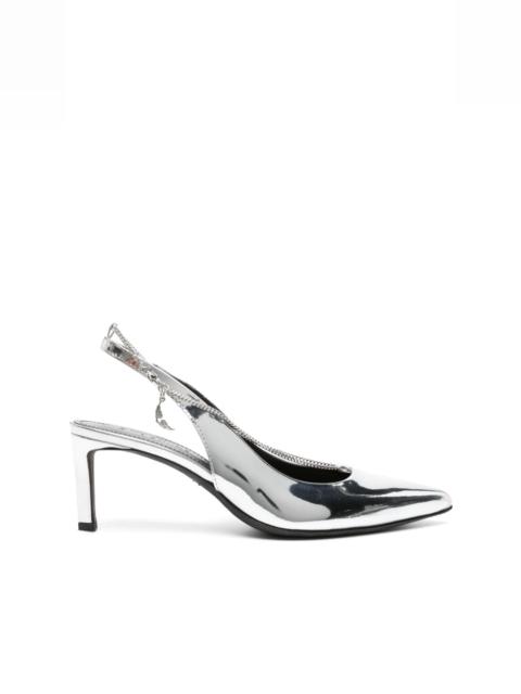 Zadig & Voltaire 68mm First Night Court leather pumps