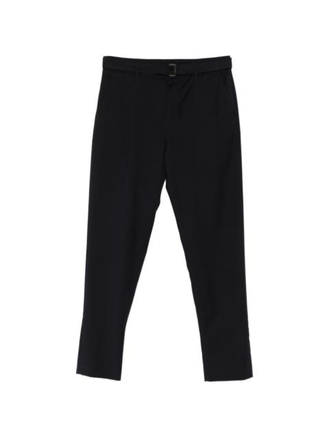 Canali Impeccabile belted wool trousers