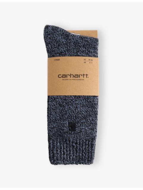 Carhartt WIP Tony Logo-Embroidered Knitted Socks