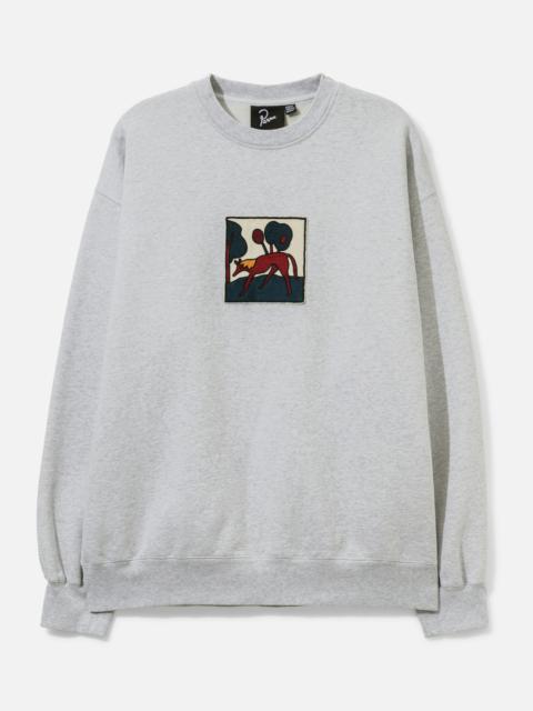 by Parra LONG LOST LEG CREW NECK SWEATSHIRT